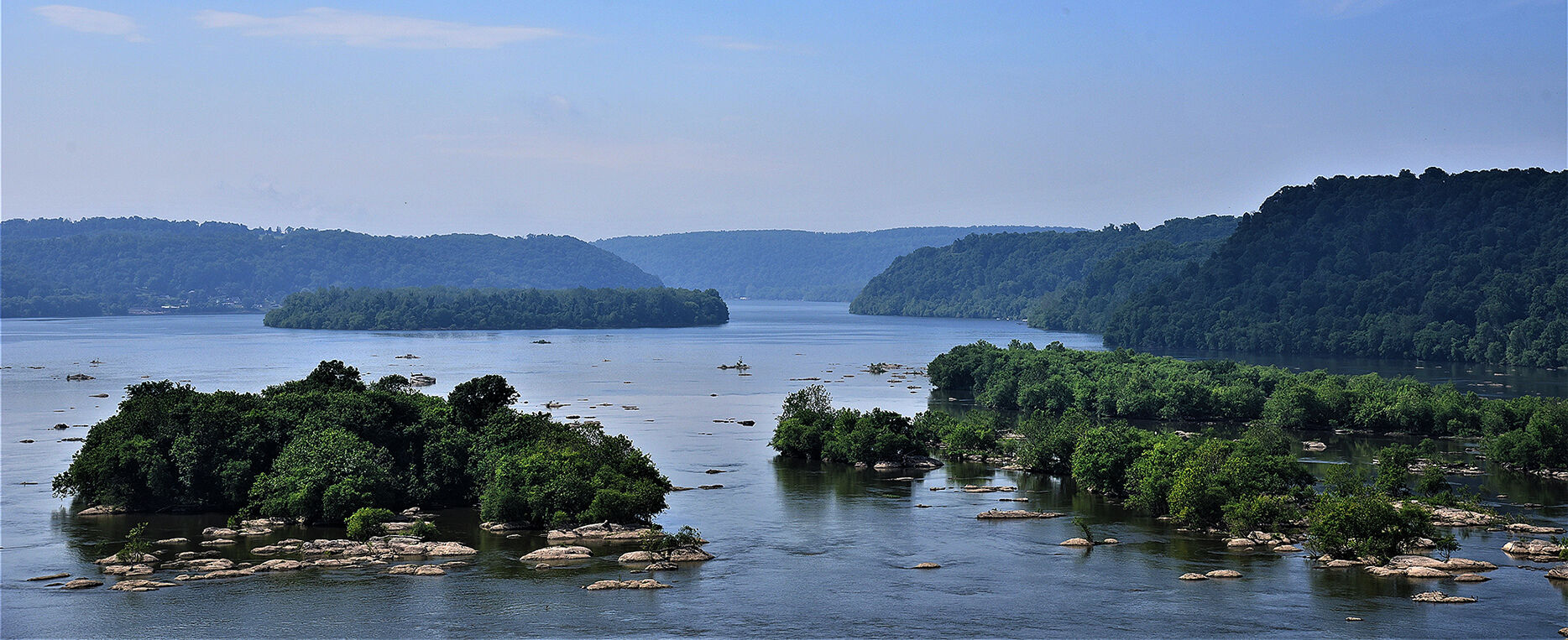 Susquehanna River view from trestle